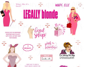 Legally Blond PNG Digital Download