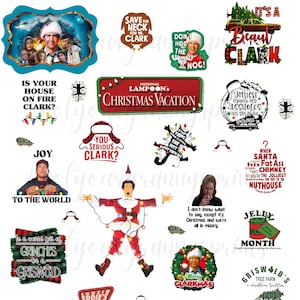 Téléchargement numérique PNG des vacances de Noël de National Lampoon