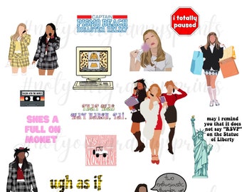 Clueless Version B PNG Digital Download