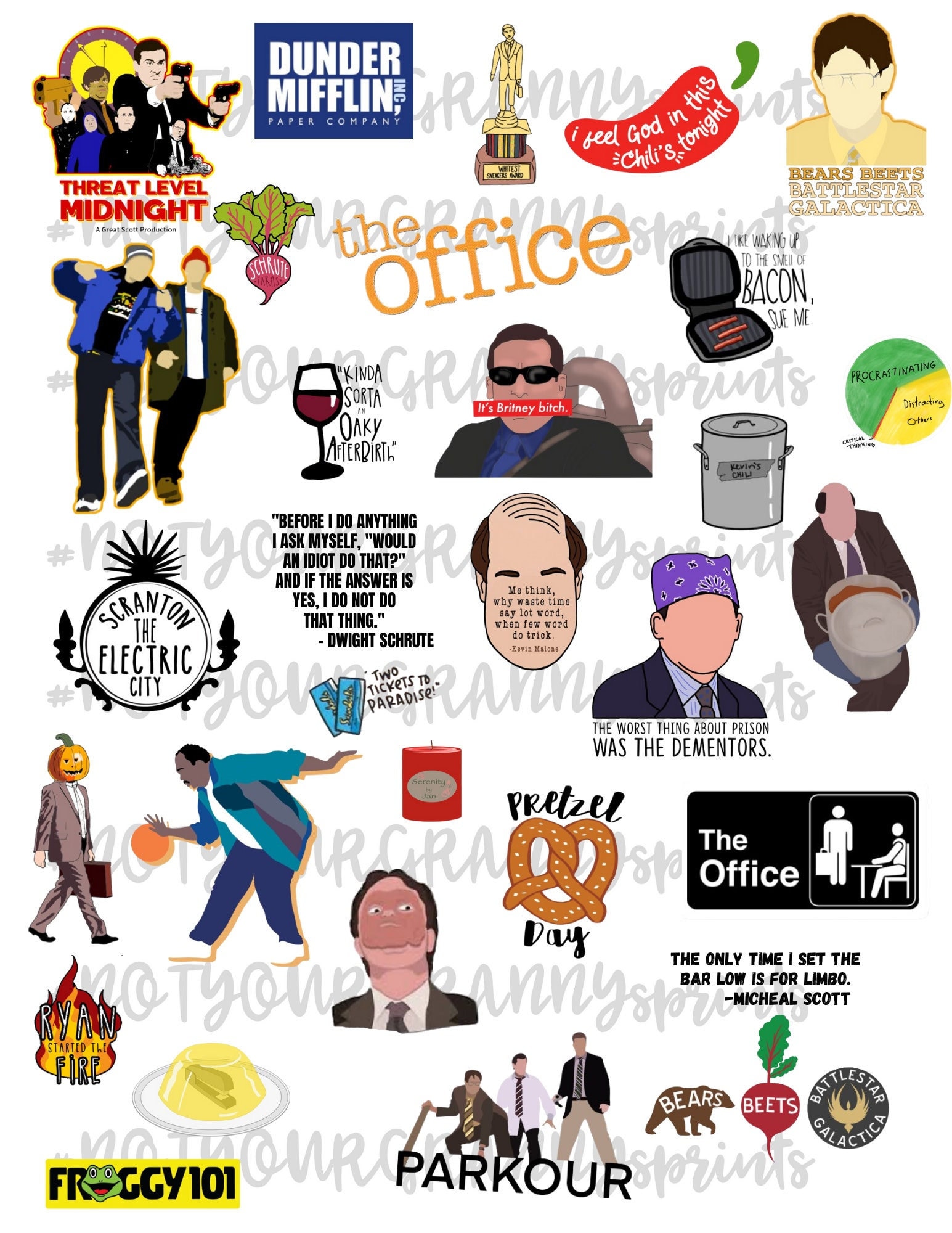The Office Show Clipart