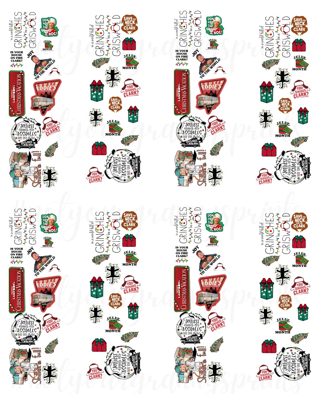 National Lampoon's Christmas Vacation Wrapping Paper 