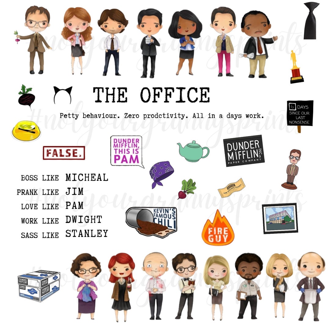 The Office 3 Digital Download for Epoxy Tumblers - Etsy