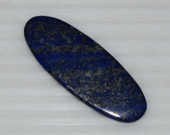 Lapis Lazuli Cabochon, Natural Lapis Lazuli Oval Cabochon Loose Gemstone 26.70 Cts, Jewelry Making Gemstone