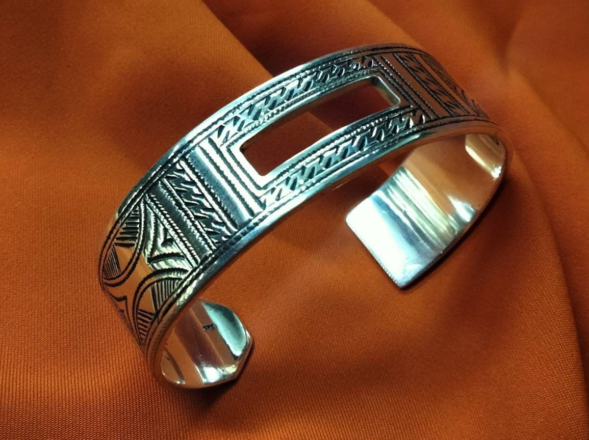 Touareg - Unisex Touareg Bracelet in 925 Silver / Touareg