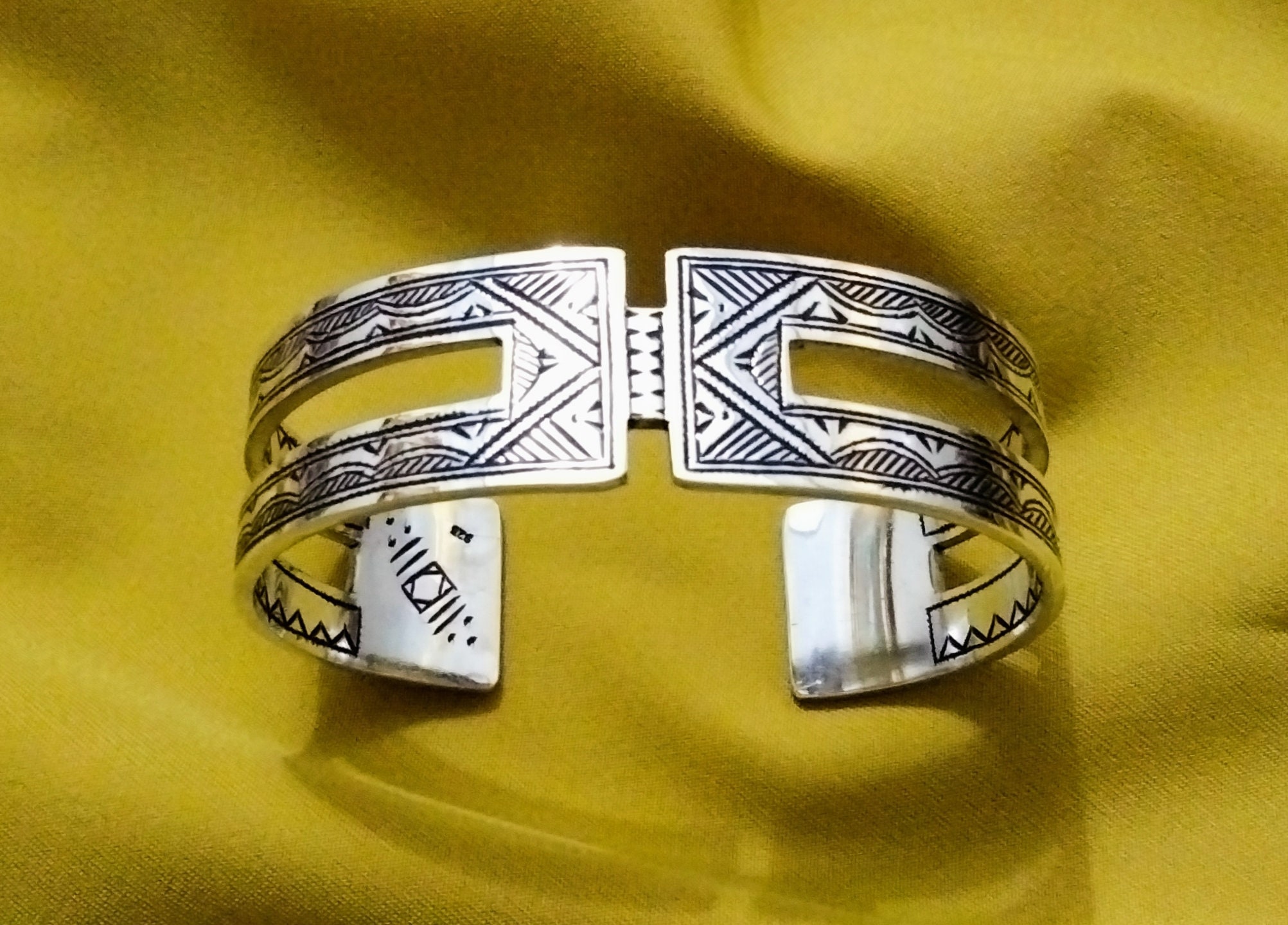Touareg 925 Sterling Silver Unisex Touareg Bracelet Touareg 925 Sterling Silver Unisex Touareg Bracelet