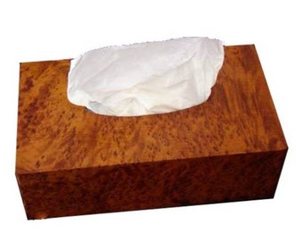 Caja de pañuelos de cedro marroquí, caja de pañuelos de papel hecha a mano, caja de soporte de pañuelos de papel, cubierta de caja de papel.