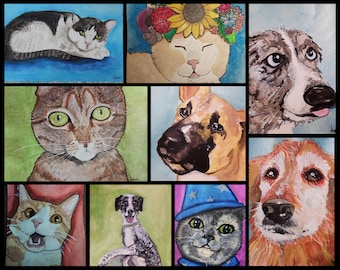 Customized Pet Portrait