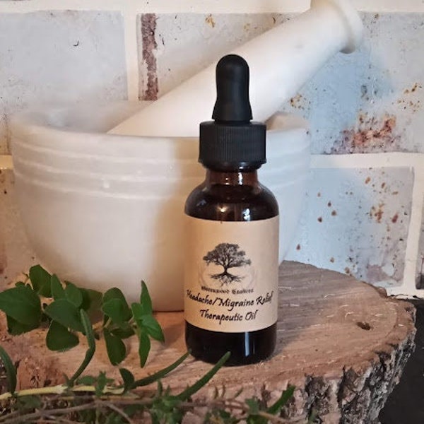 Therapeutic Headache/Migraine Relief Oil