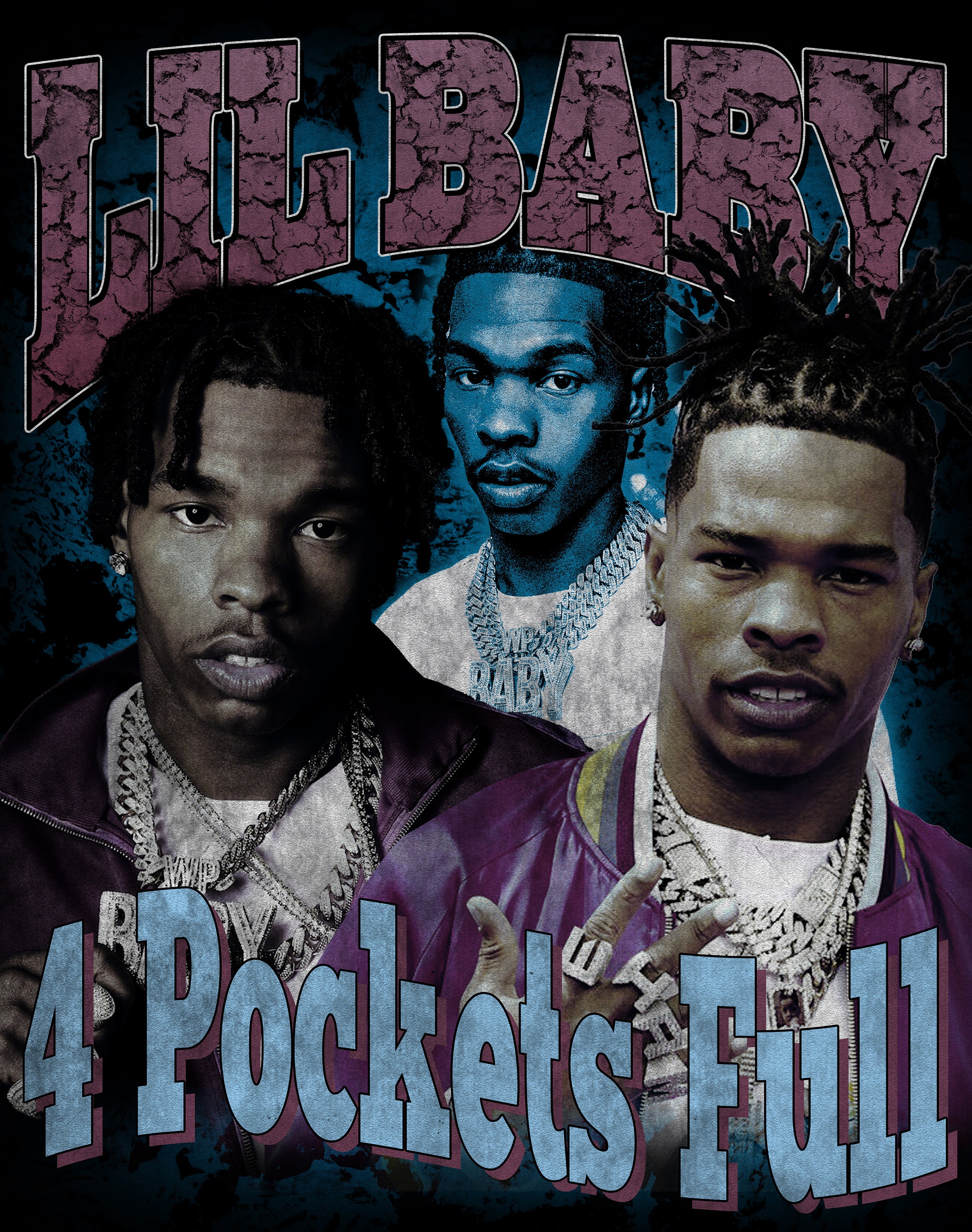 Lil Baby T Shirt Design Lil Baby Png T Shirt Design 90er Etsy