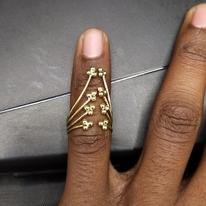 EDS Finger Arthritis Ring, Splint Knuckle Ring, Thumb Ring, Sterling Silver Ring, Simple Midi Ring, Statement Ring, Women&#39;s ring, Gifts ring