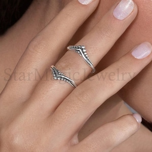 Arthritis Ring, Splint Knuckle Ring, Simple Midi Ring, Sterling Silver Ring for Women, Thumb Ring, Statement Ring, Gift Item, Christmas gift