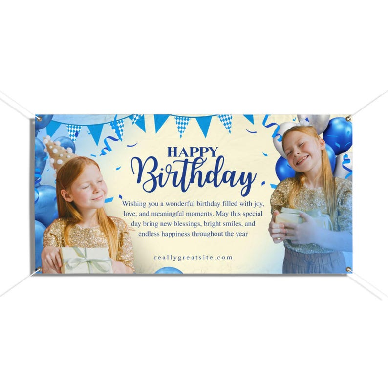 Custom Full Colour PVC Banner Printing | Any Size Advertising, Business, Event, Birthday image 5