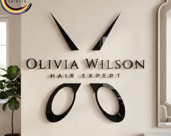 Custom 3D Acrylic Business Logo Sign, Wall Art Decor