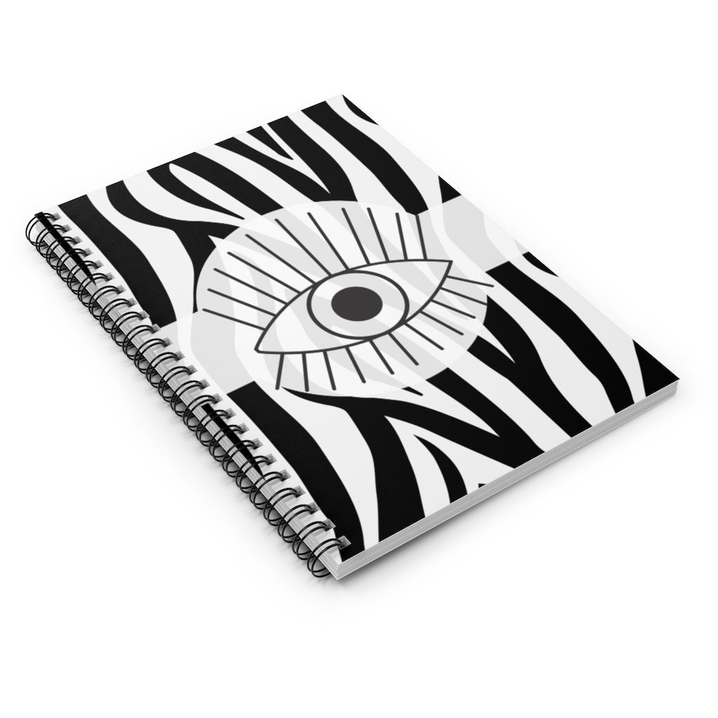Zebra Animal Print Pattern Modern Eye Evil Eye Gift For | Etsy