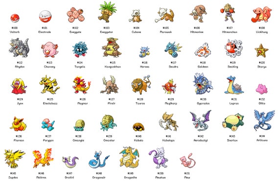 Lista de localizaciones de Pokémon de Rojo Fuego y Verde Hoja - WikiDex, la  enciclopedia Pokémon