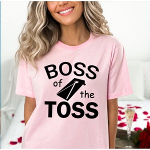 Boss Of The Toss Cornhole Shirt, Funny Fathers Day Cornholer Tshirt Gift, Drinking Tailgate Party T-Shirt, Matching Camping Group Shirts