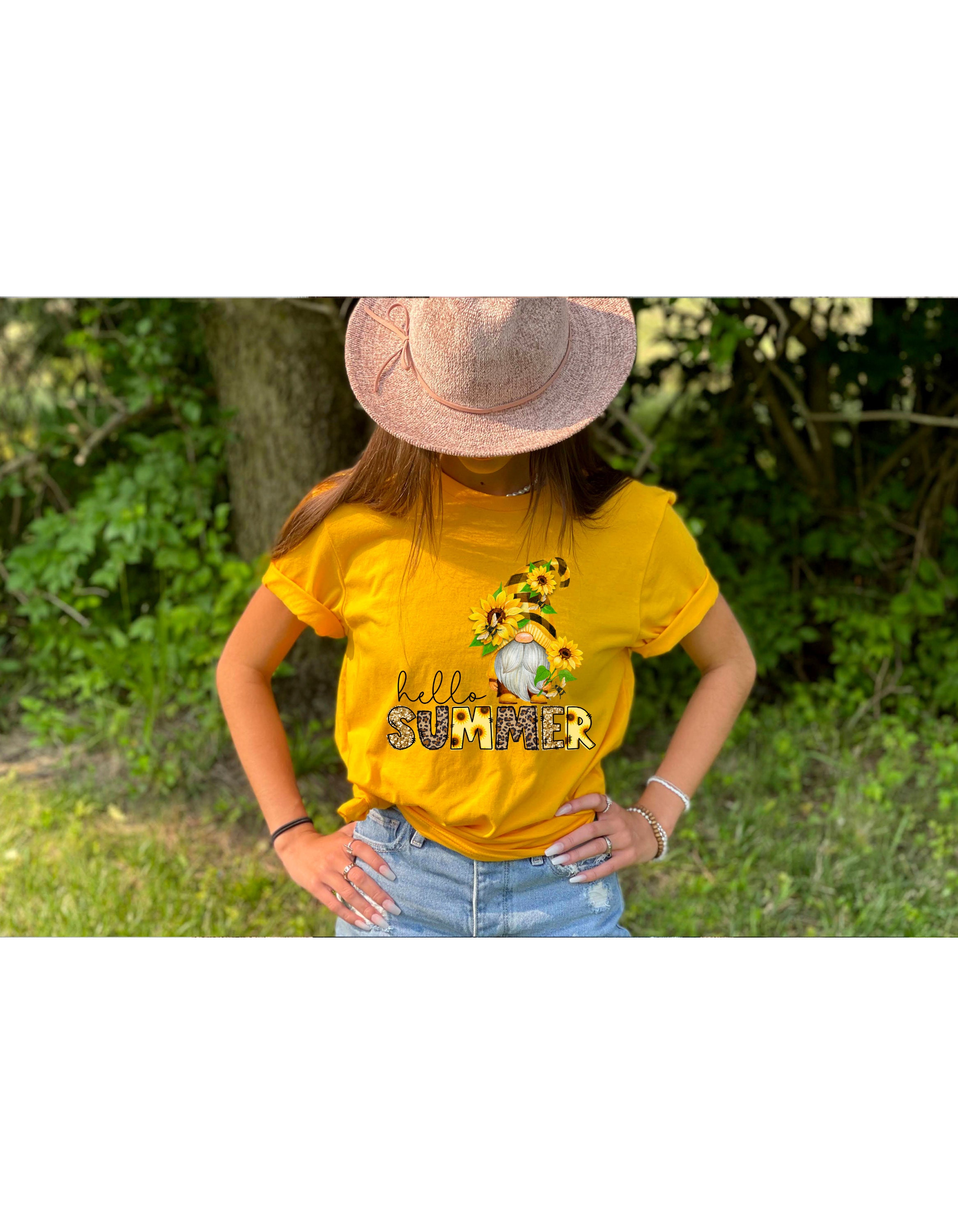 Hello Summer Shirt Summertime Shirt Cute Womens Shirt - Etsy