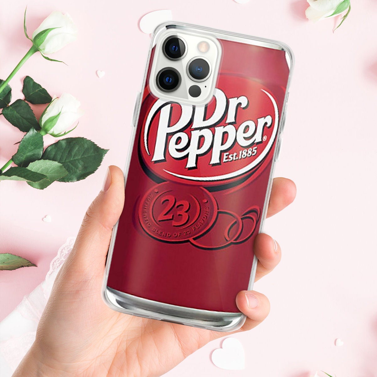 Doctor Pepper Phone Case Waterproof Scratchresistant Etsy