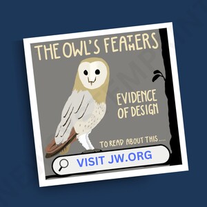Les plumes du hibou Evidence of Design 24 autocollants interactifs