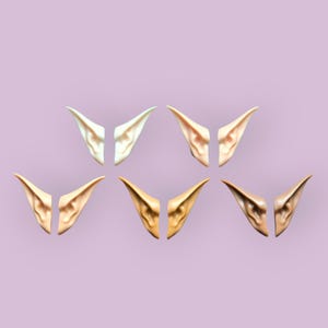 Elf Ears for Blythe Doll (Style 1) - Neo / TBL Blythe Custom Parts, Fantasy Doll Ears, Fairy & Elf Cosplay Accessories