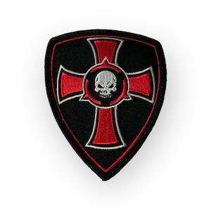 American Infidel Crusader Shield Morale Patch