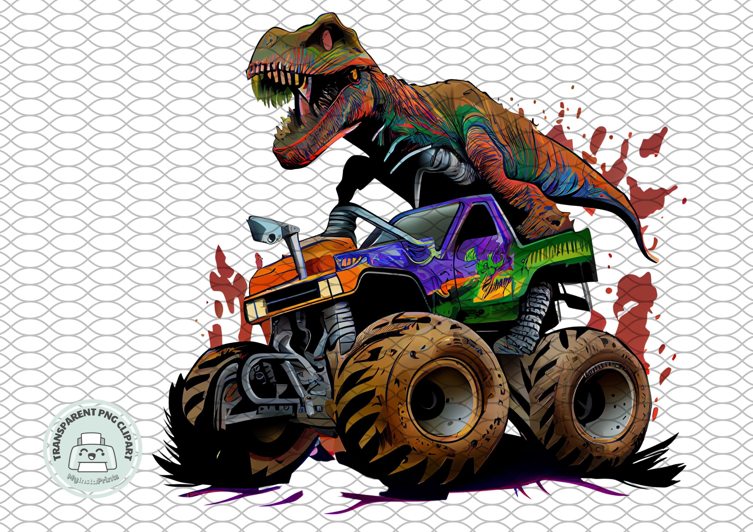 Monster Truck et T-Rex Dinosaur Png Sublimation Design, Monster Truck Png,  Truck Png, Extreme Vehicle Png, dino Png, téléchargement numérique -   France