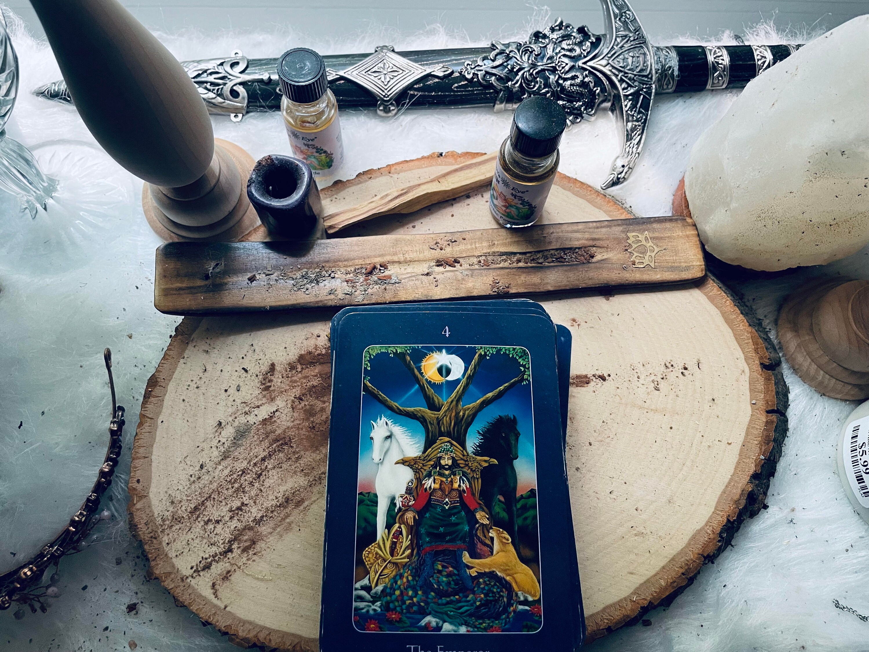 Blind Tarot Reading General Tarot Reading One Card Tarot Etsy