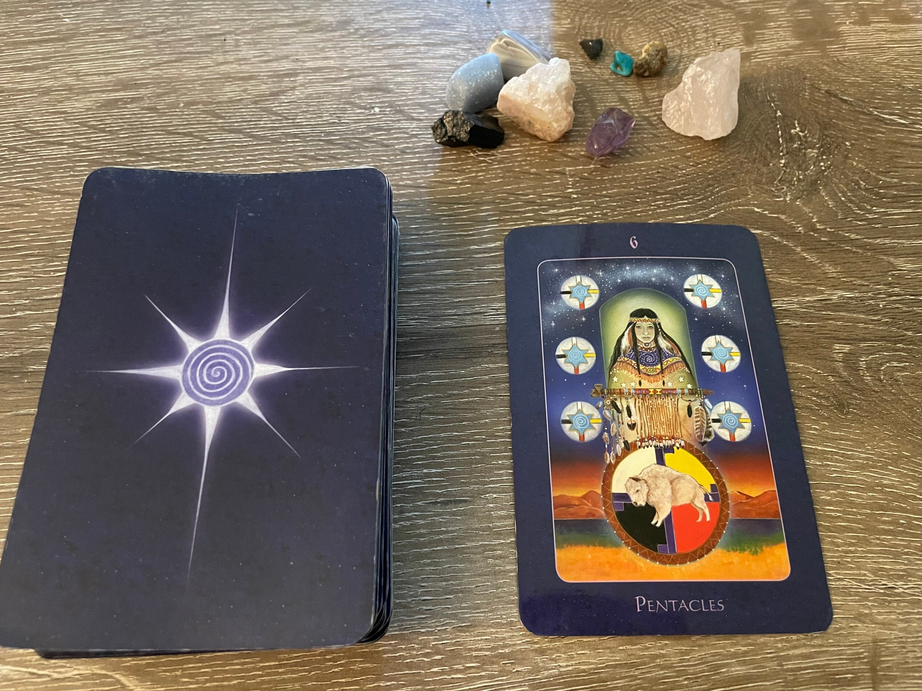 Blind Tarot Reading General Tarot Reading One Card Tarot Etsy