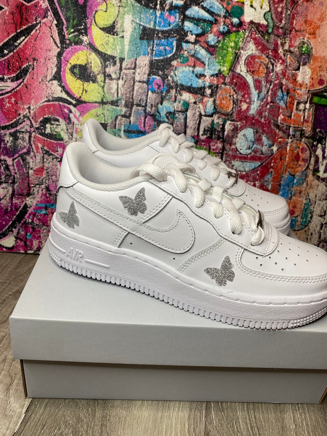 glitter nike air force
