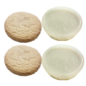 2 Sugar Cookie Molds | Realistic Food Shape For Resin | Soap Embeds | Candle Embeds | Wax Melts Silicone Mold| Not Food Grade