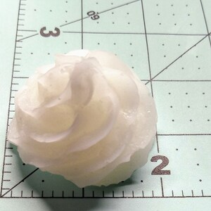 1pc Realistic Whipped Cream Dollop Silicone Mold Food Shape Soap Mold Whip Cream Dollop Shape Wax Candle Mold Not Food Grade image 4