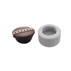 1pc Cupcake Silicone Mold| Food Shape Soap Mold | Cake Shape Wax Candle Mold| Not Food Grade