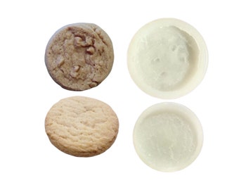 Sugar Cookie & Chocolate Chip Cookie Mold | Realistic Food Shape For Soap Embeds | Candle Embeds | Wax Melts Silicone Mold| Not Food Grade