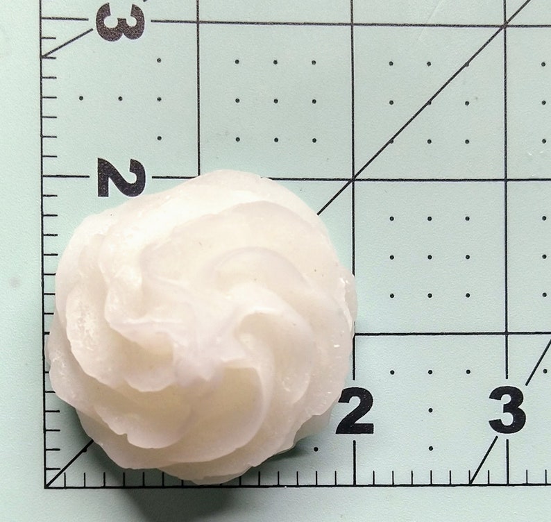 1pc Realistic Whipped Cream Dollop Silicone Mold Food Shape Soap Mold Whip Cream Dollop Shape Wax Candle Mold Not Food Grade image 5