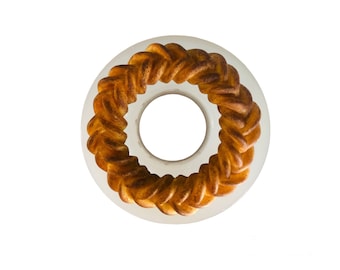 4" gevlochten taartbodem topper | Siliconen mal taartvorm | Zeep| Kaars | Mal voor was| Mal voor | Niet foodgrade