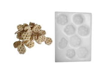 Honey Comb Type Cereal Silicone Mold. For | Wax| Candle Embeds| Soap Silicone Mold|| Not Food Grade