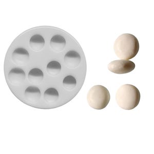 Molde de silicona con forma de caramelo Mento's / 10 piezas para jabón, resina, vela y cera (no apto para uso alimentario)