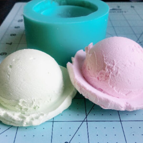 Ice Cream Candle Etsy