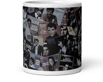 Elvis Presley Cup, Elvis Presley Fan Gift, Elvis Presley Mug