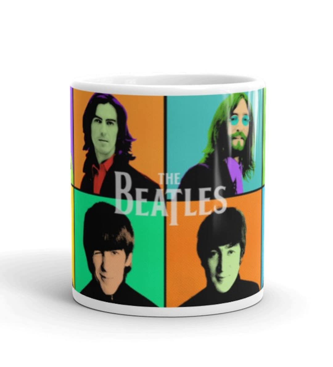 The Beatles Coffee Mug | the Beatles Band Mug - Etsy
