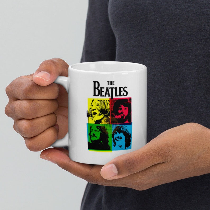 The Beatles Coffee Mug | Beatles Gifts - Etsy
