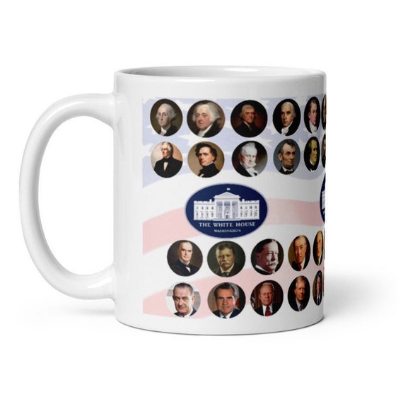US Presidents Coffee Mug | Patriotic Mug