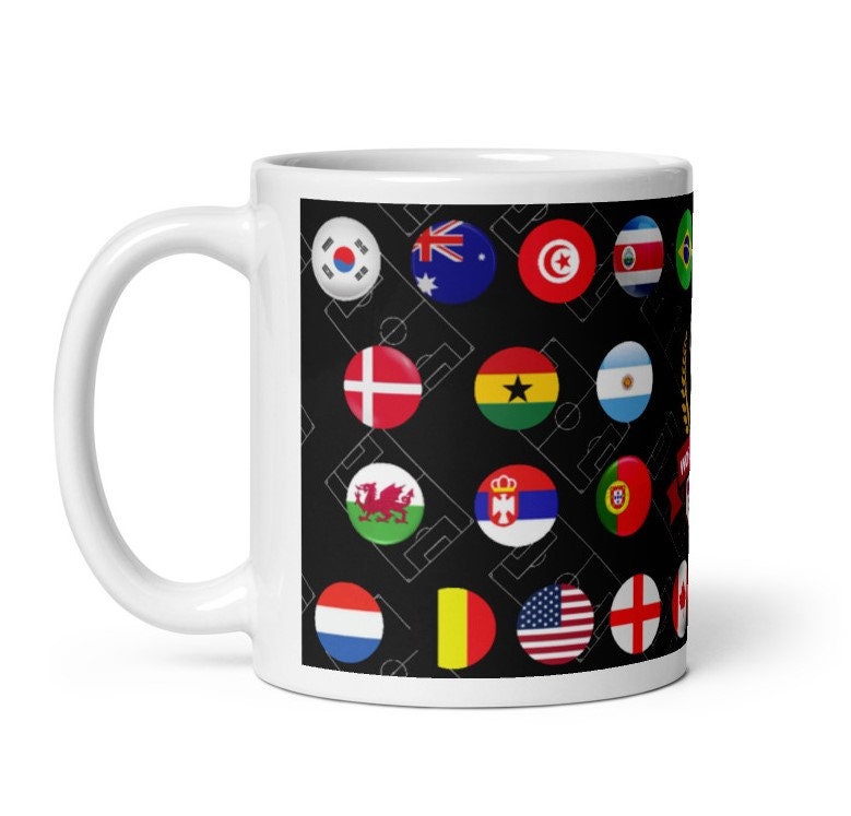 Qatar 2022 Mug. Qatar World Cup 2022 Gifts Etsy