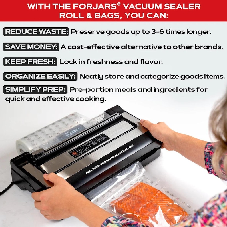 ForJars Vacuum Sealer Bags - Thumbnail 5