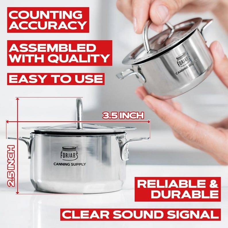 ForJars Mechanical Kitchen Timer - Thumbnail 5