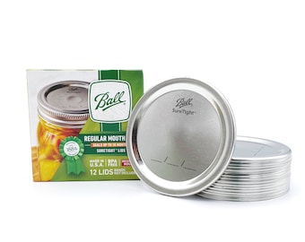 12 Ball Regular Mouth Canning Lids