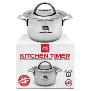 FORJARS® Mechanical Kitchen Timer-for Cooking Wind up-Manual timers 60-Minute
