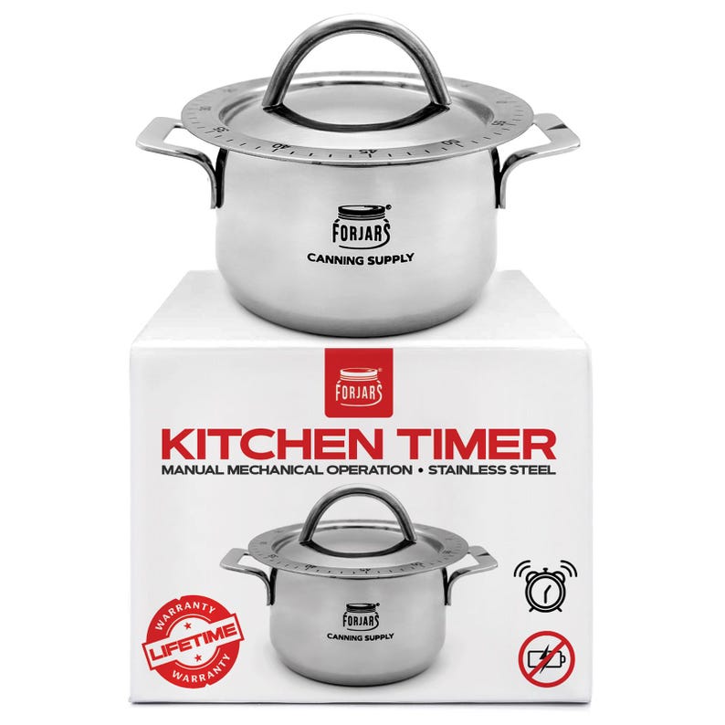 ForJars Mechanical Kitchen Timer