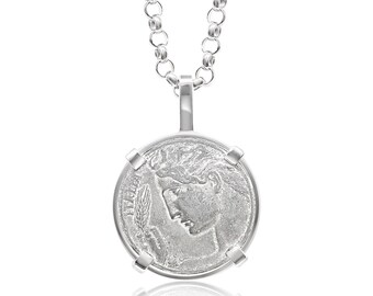 Old Coin Necklace - Etsy Australia