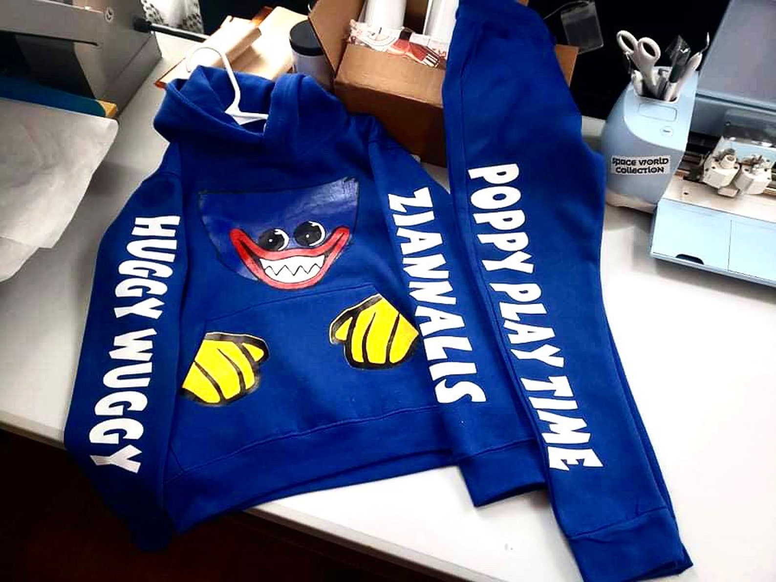 Huggy Wuggy Unisex Heavy Blend Kids Sweatsuit Etsy Australia